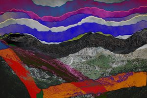 implícito,2019,(colagem) de Alex Caminker