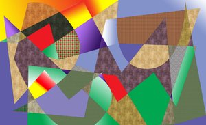 paisagem #3,2019,(mixed media) de Alex Caminker