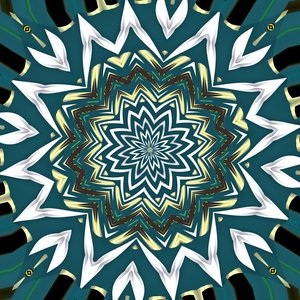 ornamento natural,(digital) de Alex Caminker