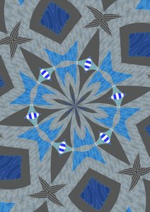 ornamento #60,2019,(mixed media) de Alex Caminker