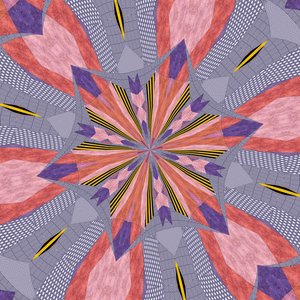 ornamento #72.2019,(mixed media) de Alex Caminker