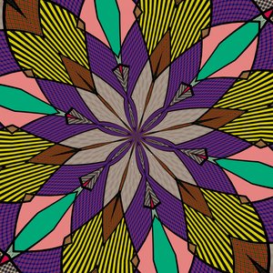 ornamentos #117,(mixed media) de Alex Caminker