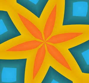 estrela do mar,2019,(gradiente) de Alex Caminker