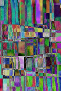 estrutura b,2019,(meios mistos) de Alex Caminker