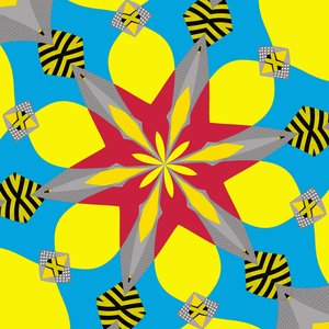 simetria #11,2019,(mixed media) de Alex Caminker