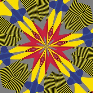simetria #30,2019,(mixed media) de Alex Caminker