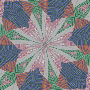simetria #32,2019,(mixed media) de Alex Caminker