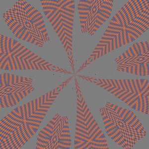 simetria #37,2019,(mixed media) de Alex Caminker