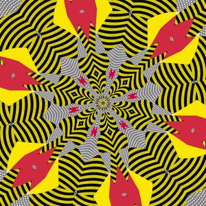 simetria #5,2019,(mixed media) de Alex Caminker