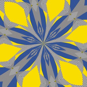 simetria #8,2019,(mixed media) de Alex Caminker