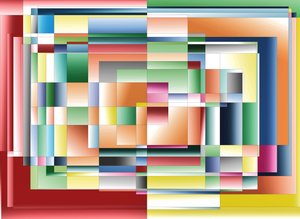 clima incomum,2019,(gradiente) de Alex Caminker