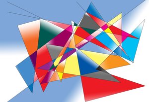 tempo e tempo,2017,(gradiente) de Alex Caminker