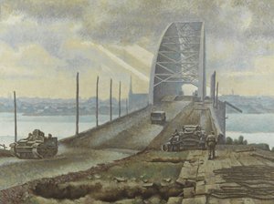 A ponte de Nijmegen, Holanda