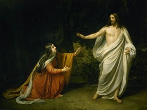 A aparição de Cristo a Maria Madalena após a ressurreição