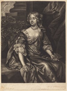 A Honorável Lady Elizabeth Butler, Condessa de Chesterfield de Alexander Browne after Sir Peter Lely