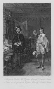 Holyrood Palace, The Regent Murray e Roland Graeme (gravura)