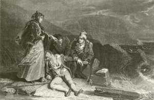 Cabeça de Lumburgh, de Jarlshof, naufrágio de Cleveland