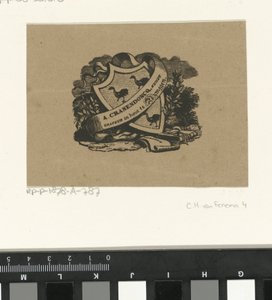 Brasão de armas da família Cranendoncq de Alexander Cranendoncq