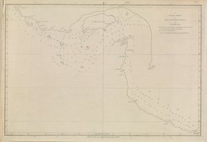 Planos de portos, Dalrymple, Alexander, publicados em 1791. Uma carta plana do Golfo da Pérsia, por Lieut. John Cant 1773