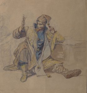 Bobo da corte do czar Ivan, o Terrível de Alexander Dmitrievich Litovchenko
