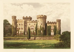 Castelo de Cholmondeley, Cheshire, Inglaterra.