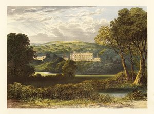 Denton Hall, Yorkshire, Inglaterra. de Alexander Francis (after) Lydon