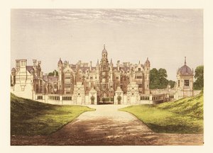 Harlaxton Manor, Lincolnshire, Inglaterra.