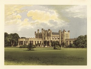 Castelo de Highcliffe, Hampshire, Inglaterra. de Alexander Francis (after) Lydon
