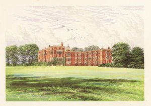 Temple Newsam, Yorkshire, Inglaterra. ,1880 (gravura) de Alexander Francis (after) Lydon