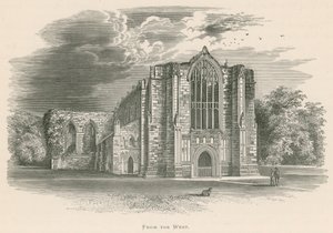Bolton Priory, do oeste