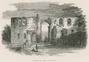 Furness Abbey, transeptos, da nave de Alexander Francis Lydon