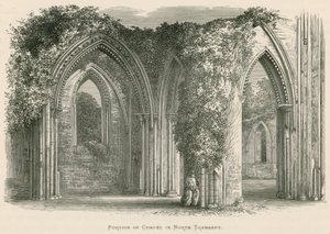 Abadia de Glastonbury, parte da capela em North Transept