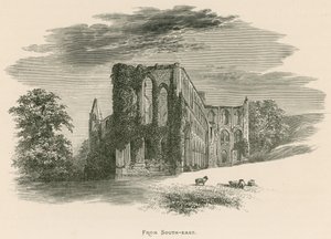 Abadia de Rievaulx, do sudeste de Alexander Francis Lydon
