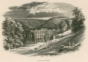 Abadia de Rievaulx, do leste