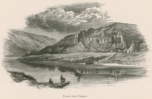 Abadia de Tintern, da balsa de Alexander Francis Lydon