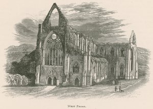 Abadia de Tintern, Frente Oeste de Alexander Francis Lydon