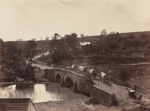 Ponte Antietam, na Sharpsburgh e Boonsboro Turnpike, nº 3, setembro de 1862, 1862. de Alexander Gardner