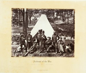 Livro do esboço fotográfico de Gardner da guerra, Washington: Philip & Solomons de Alexander Gardner