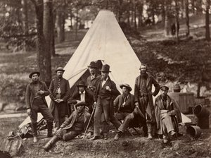 Grupo de Guias do Exército do Potomac de Alexander Gardner