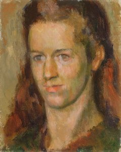 Retrato de Anne Olivier Popham (mais tarde sra. Quentin Bell) 1939