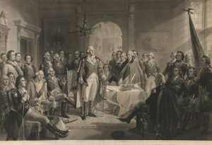 Washington e seus generais, pub. C. 1870