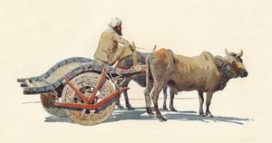 Um carro de boi, Jodhpur, c1880 1905. de Alexander Henry Hallam Murray