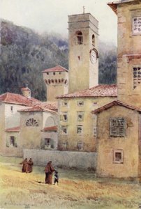 Vallombrosa, Abadia (cor litho) de Alexander Henry Hallam Murray