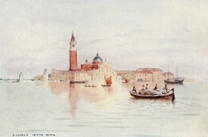 Veneza, San Giorgio (cor litho) de Alexander Henry Hallam Murray