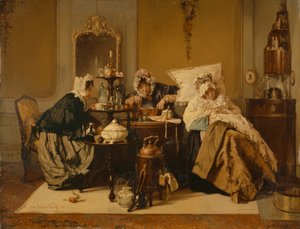 A mulher doente, 1866