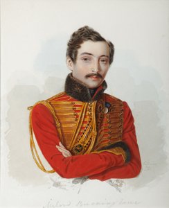 Retrato de Vladimir Dmitrievich Bakaev 1810-1871, 1839