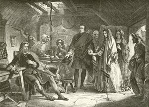 A primeira reunião do príncipe Charles com Flora Macdonald de Alexander Johnston
