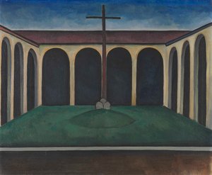 Claustro I, 1913. de Alexander Kanoldt