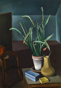cacto ainda vida de Alexander Kanoldt