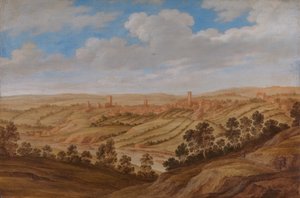 Castelo de Richmond, Yorkshire, 1639.